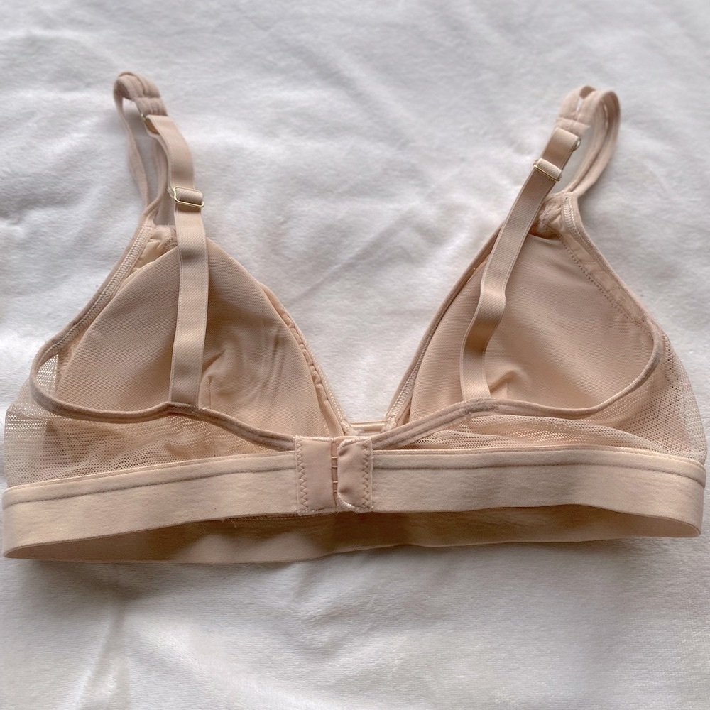 Lively Tan Wireless Bralette with Adjustable Straps - Picture 10 of 10